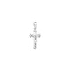 Sterling Silver Cross Necklace - Hypoallergenic Sterling Silver Jewellery by Aeon - 28mm * 12mm