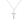 Sterling Silver Faith Love Hope Necklace - Hypoallergenic Sterling Silver Jewellery by Aeon - 33mm * 16mm