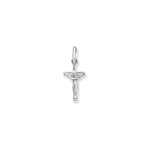 Sterling Silver Small Crucifix Necklace - Hypoallergenic Sterling Silver Jewellery by Aeon - 22mm * 9mm